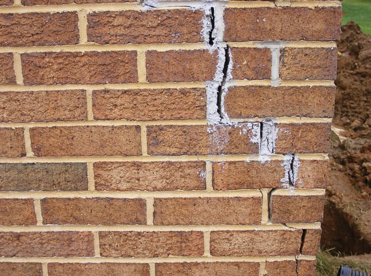 Brick Wall Crack Repair Brick Wall Crack Repair