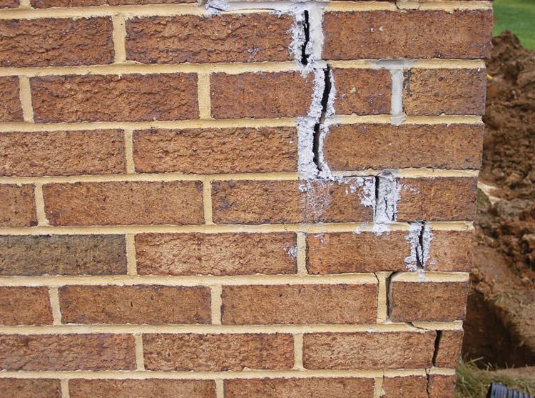 Brick Wall Crack Repair