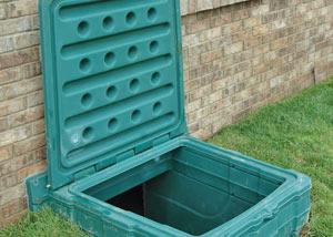 lockable crawl space access door installed in Douglas