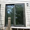 Sliding doors that are crooked and jamming due to a foundation issue in Bisbee home