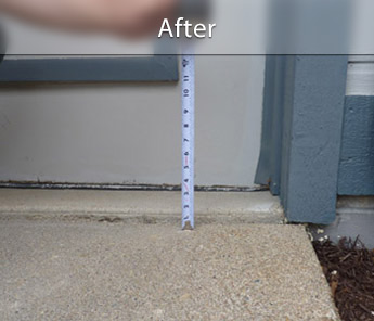 Tucson concrete walkway repair & leveling